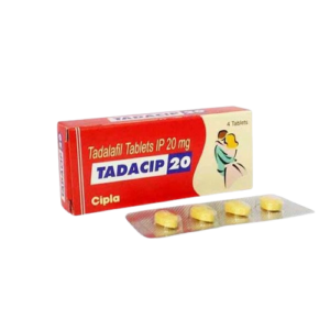 Tadacip 20mg (Tadalafil) Tablets